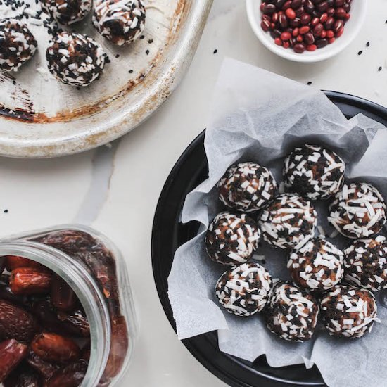 Red Bean Date Balls