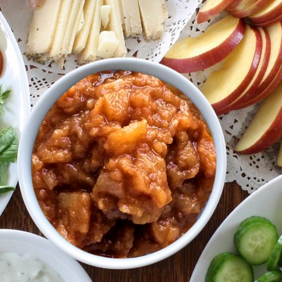 Autumn Spiced Apple Chutney