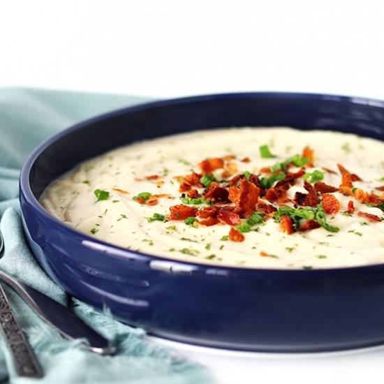 Bacon Cauliflower Soup