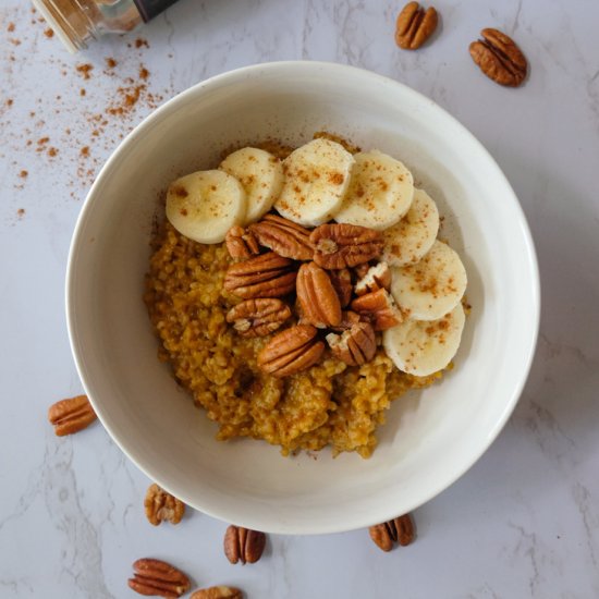 Instant Pot Pumpkin Steel Cut Oats