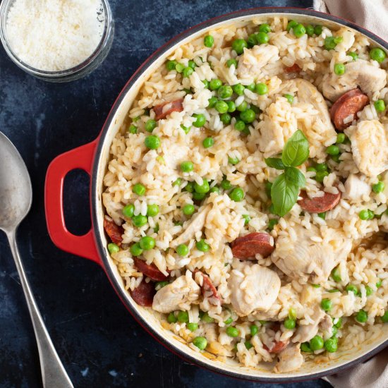 Chicken and Chorizo Risotto