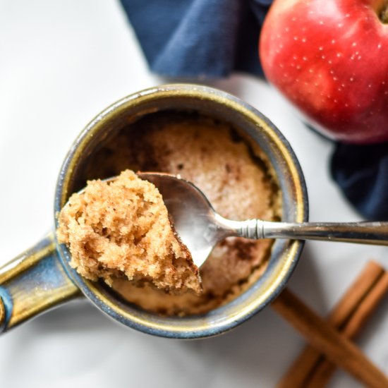 Apple Cider Doughnut Mug Cake