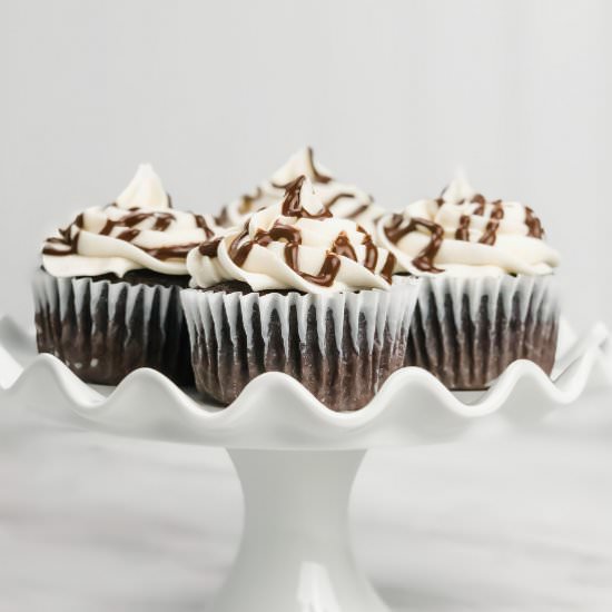 Hot Chocolate Cupcakes