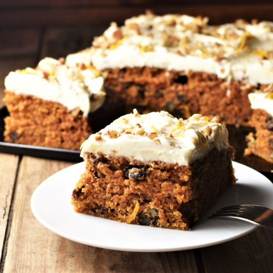 Low Sugar Carrot Cake