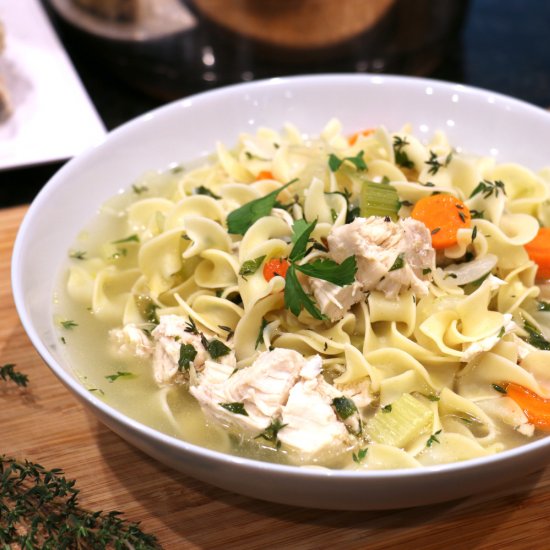 Homemade Chicken Noodle Soup