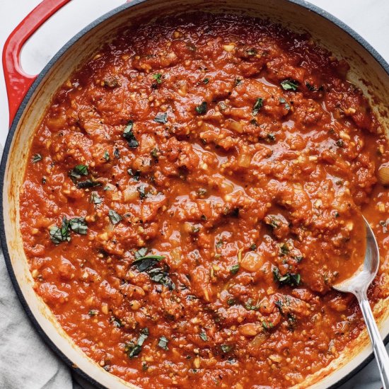 The Best Fresh Tomato Sauce