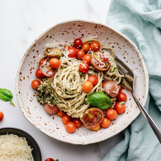 Easy Spaghetti Pesto