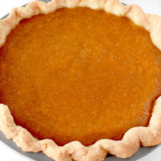 Dairy Free Sweet Potato Pie