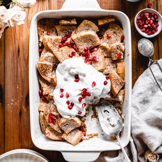 Vegan French Toast Casserole