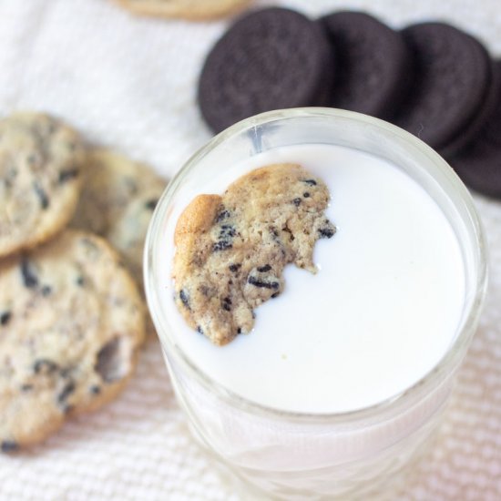 Soft Cookies and Cream Cookies