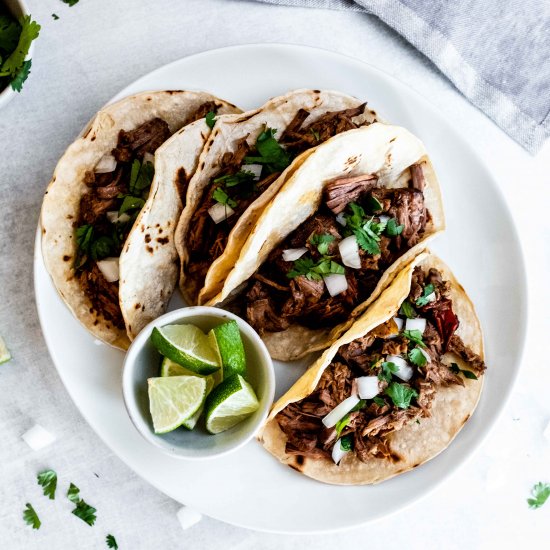 barbacoa beef tacos