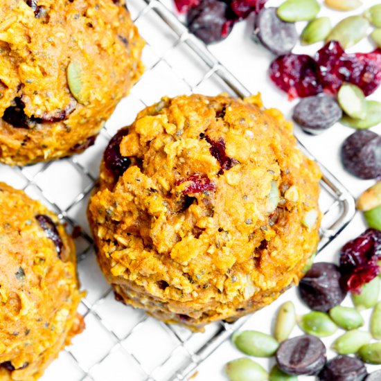 Pumpkin Breakfast Cookies