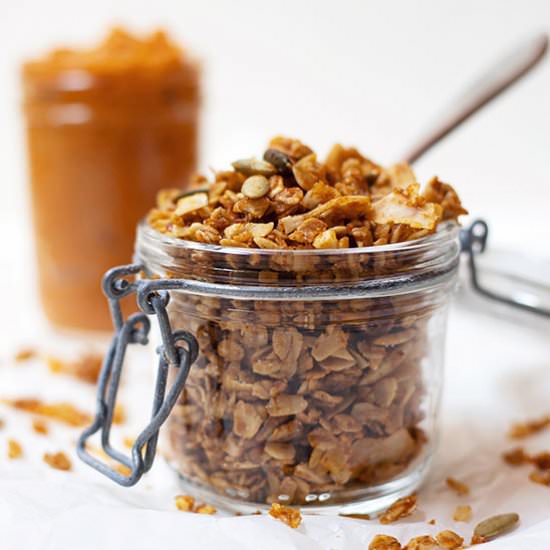 Homemade Pumpkin Granola