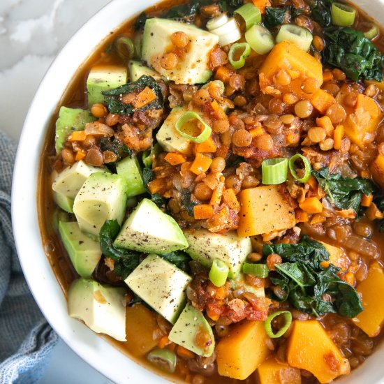 Vegetarian Lentil Stew