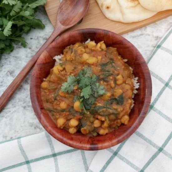 CHICKPEA AND TOMATO CURRY (IP)