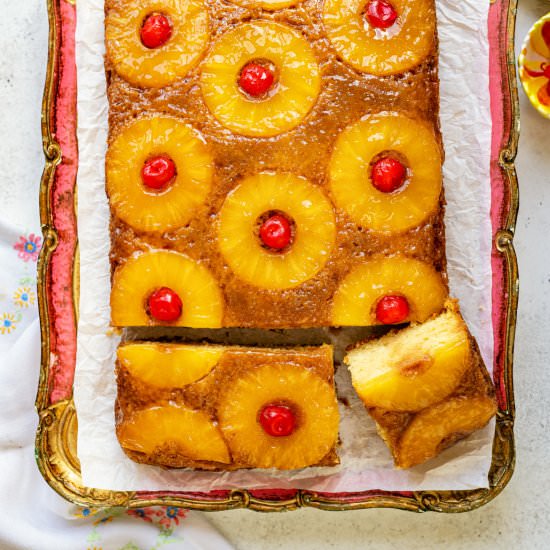 Pineapple Upside Down Cake