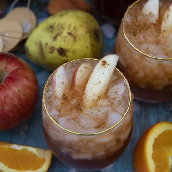 Chai Spiced Fall Sangria