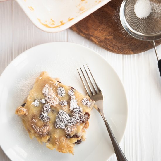 Vegan Bread Pudding