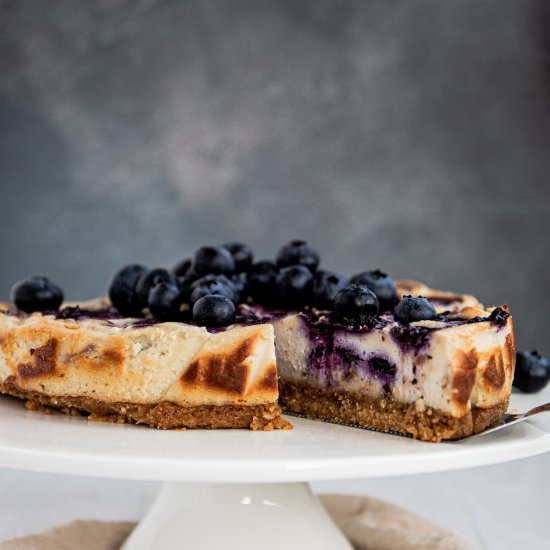 Vegan Blueberry Cheesecake