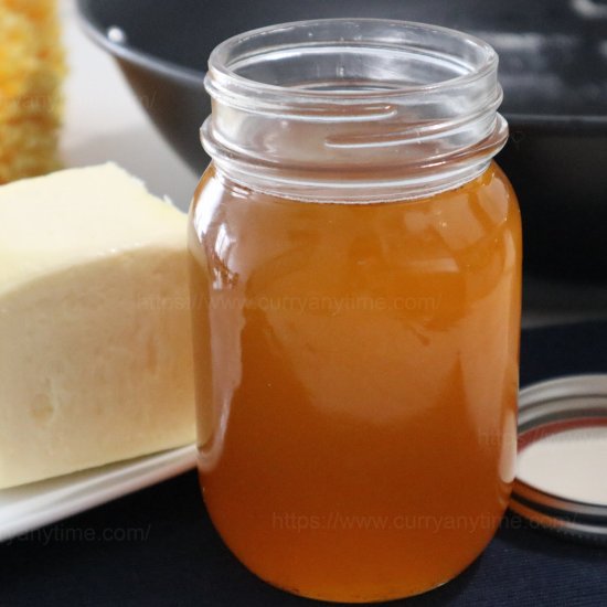 Homemade Ghee-Clarified Butter