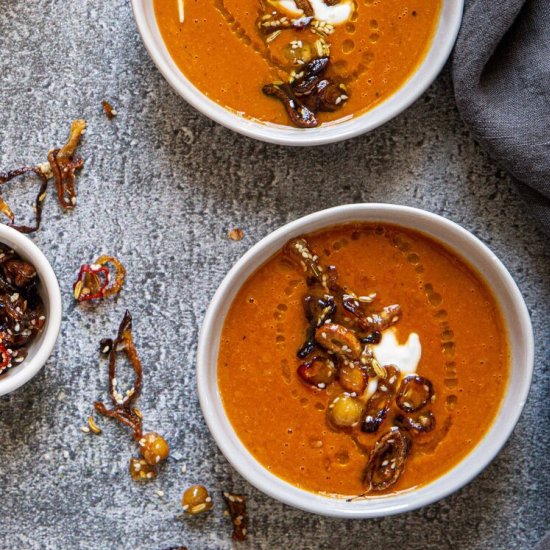 Spicy Butternut Squash Soup