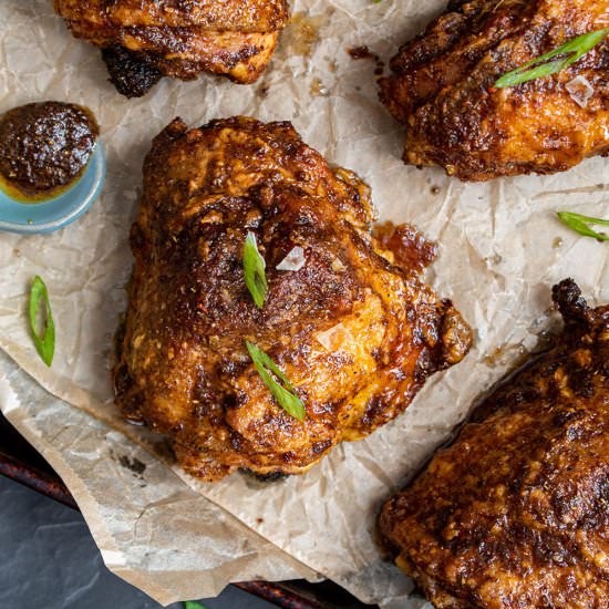 Szechuan nashville fried chicken