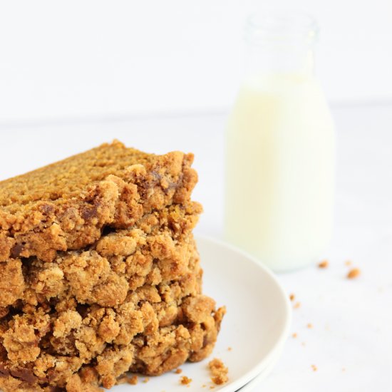 Pumpkin Streusel Bread