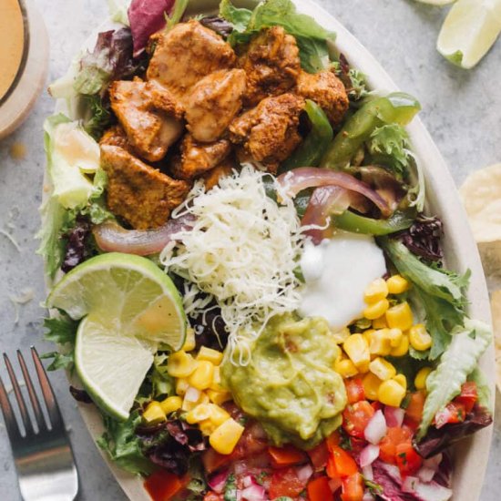 mexican chicken salad!