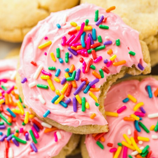 soft sugar cookies!