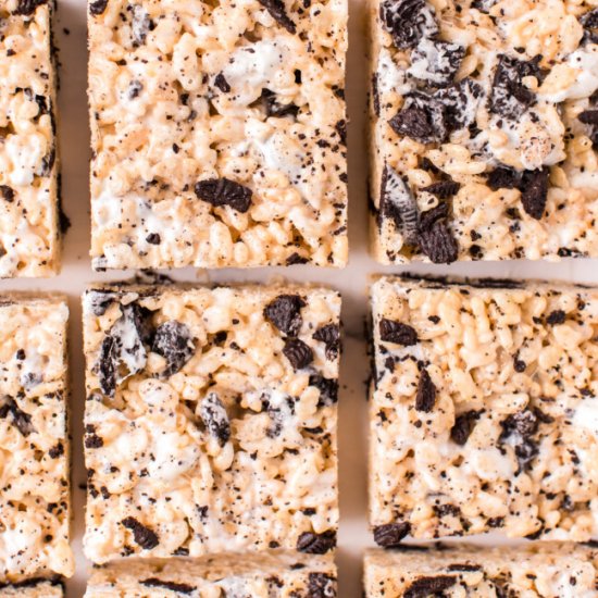 oreo rice krispie treats!