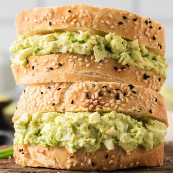 avocado egg salad!