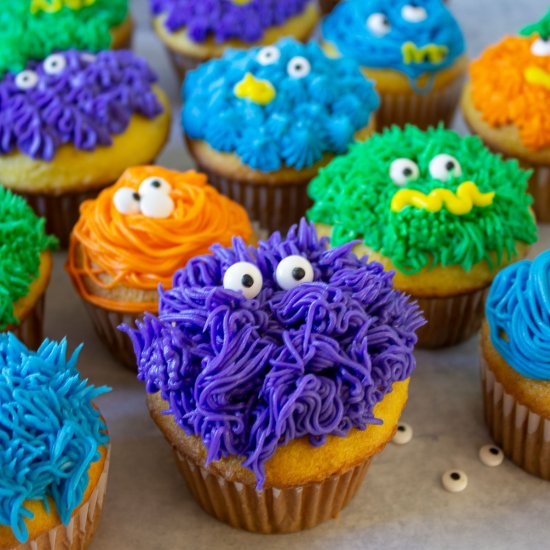 Monster Cupcakes