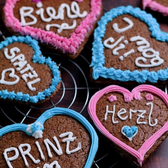 Gingerbread Hearts -Lebkuchenherzen