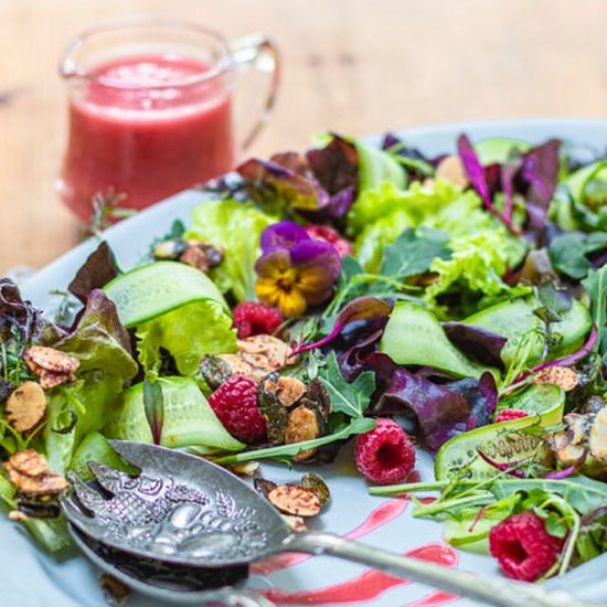 RASPBERRY CRUNCH SALAD