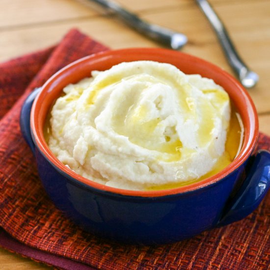 CREAMY MASHED CAULIFLOWER