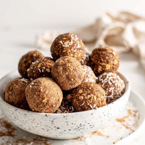 No-Bake Pumpkin Pecan Balls