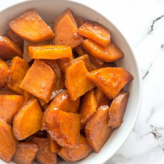 Stove Top Candied Yams