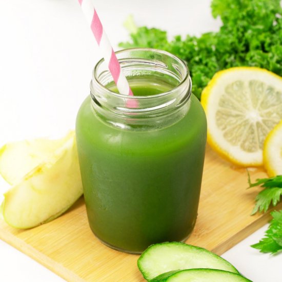 Healthy Green Vegetable Juice