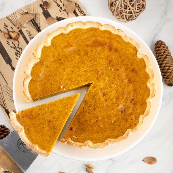 Healthy Delicious Pumpkin Pie