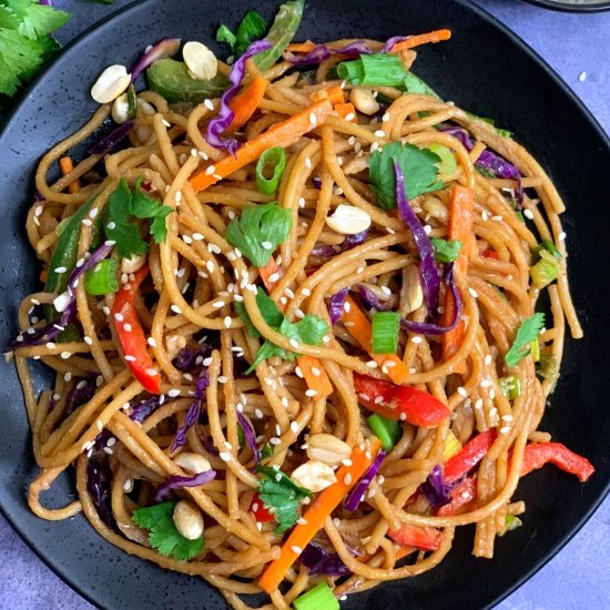 Instant Pot Thai Peanut Noodles