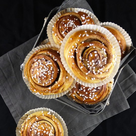 Classic Swedish Kanelbullar