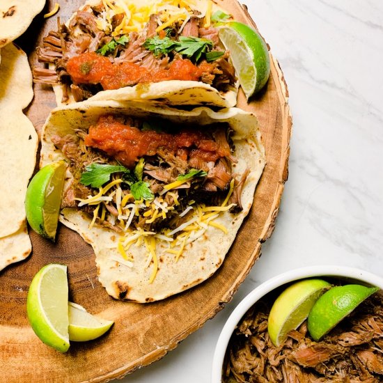 Barbacoa Beef Tacos