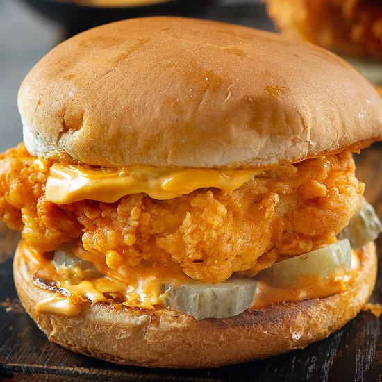 Copycat Popeyes Chicken Sandwich