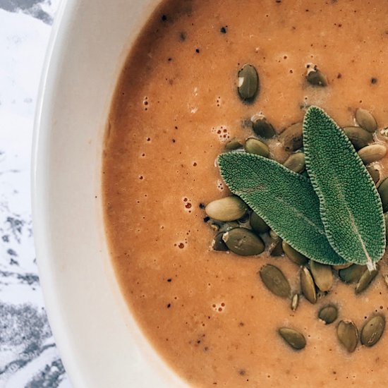 Roasted Butternut Squash Soup