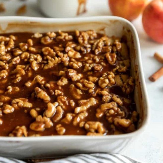 Apple Walnut Cobbler