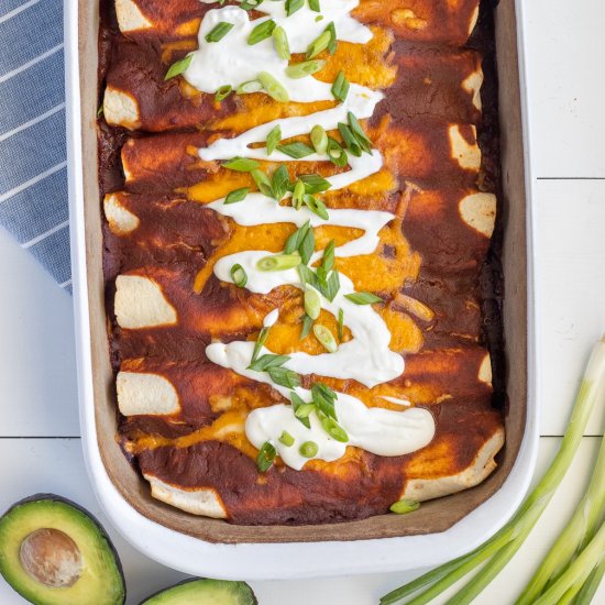 Ground Beef Enchiladas