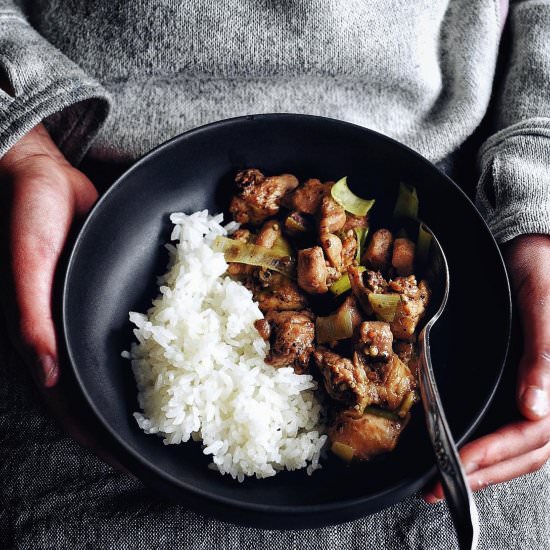 Spicy Sichuan Chicken Stir Fry