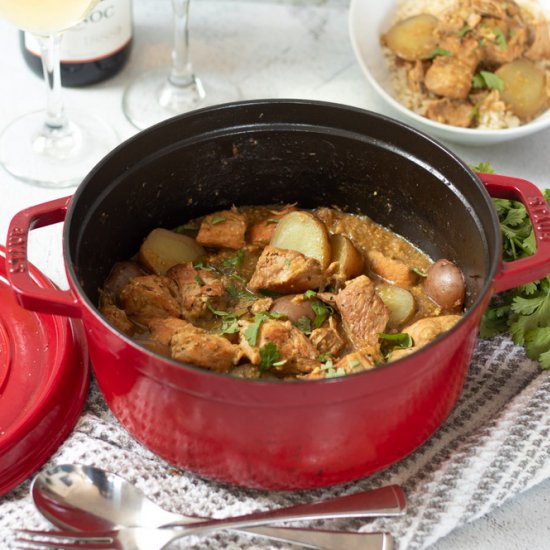 Spicy Pork Tomatillo Stew