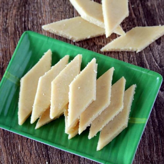 Badam Burfi | Almond Katli