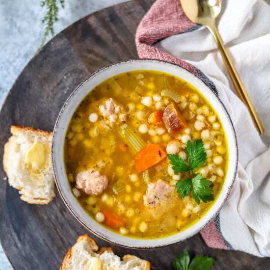 Easy and Cozy Italian Wedding Soup